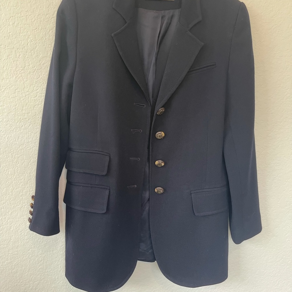 Women’s petite wool blazer